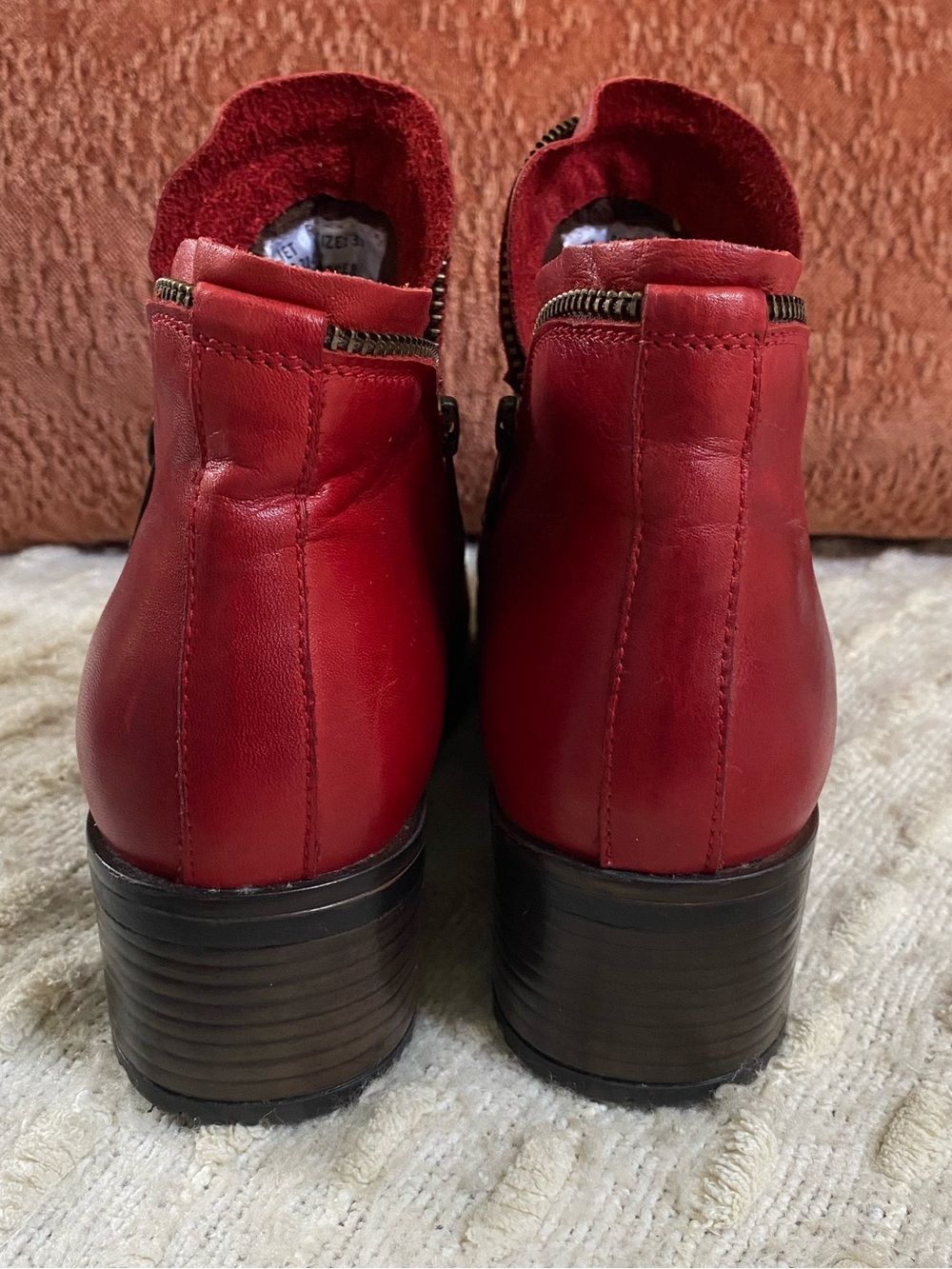 {Miz Mooz} Jet Leather Ankle Boot - Picture 3 of 9